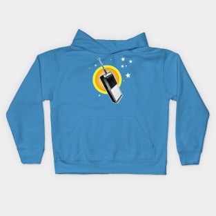 Walkie Talkie Signals to the Stars Kids Hoodie